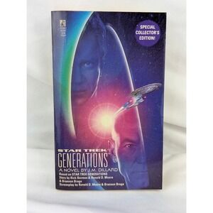 Pocket Books Novel Paperback Star Trek Generations & Nemesis Sci-Fi